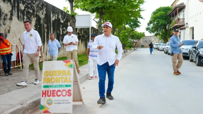 Cartagena invierte $128 mil millones en rehabilitación vial con participación ciudadana