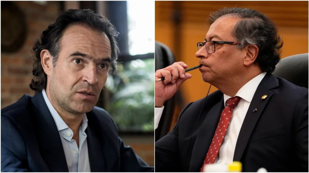 Federico Gutiérrez y Gustavo Petro se cruzaron nuevamente en redes sociales, esta vez por el fallo sobre EPM.