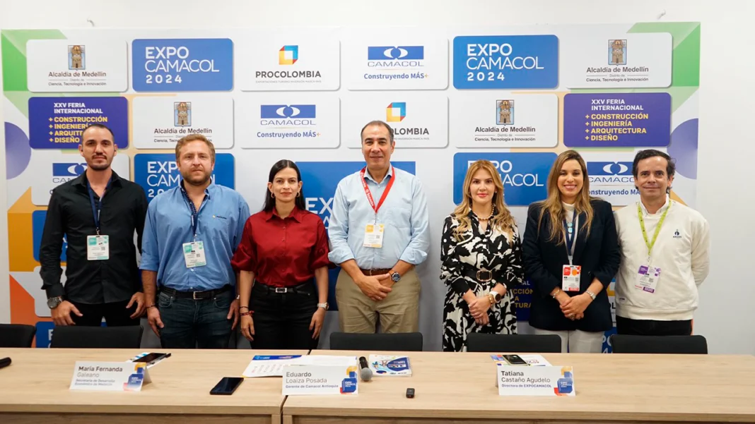 Expocamacol 2024 en Medellín ha superado expectativas, con un crecimiento del 47% en negocios, alcanzando USD 1.100 millones, consolidándose como la feria de construcción más importante de Latinoamérica.
