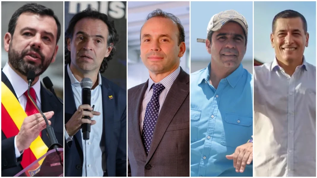 Así está la aprobación de Galán, Fico, Éder, Turbay y Char, según nueva encuesta Invamer