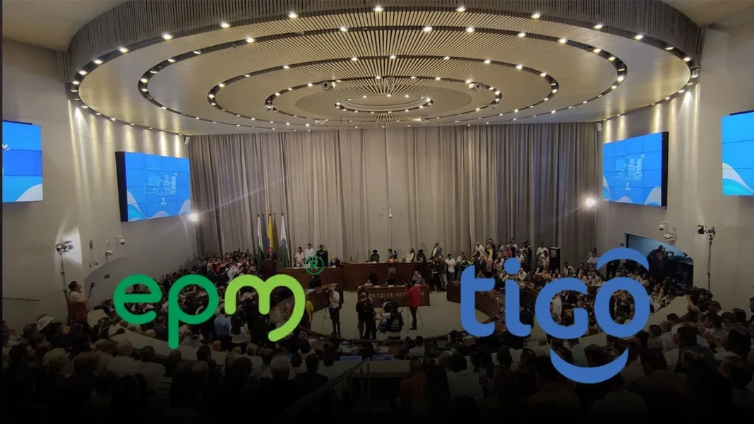 Aprueban en segundo debate Proyecto de Acuerdo que busca enajenar las acciones de EPM en UNE