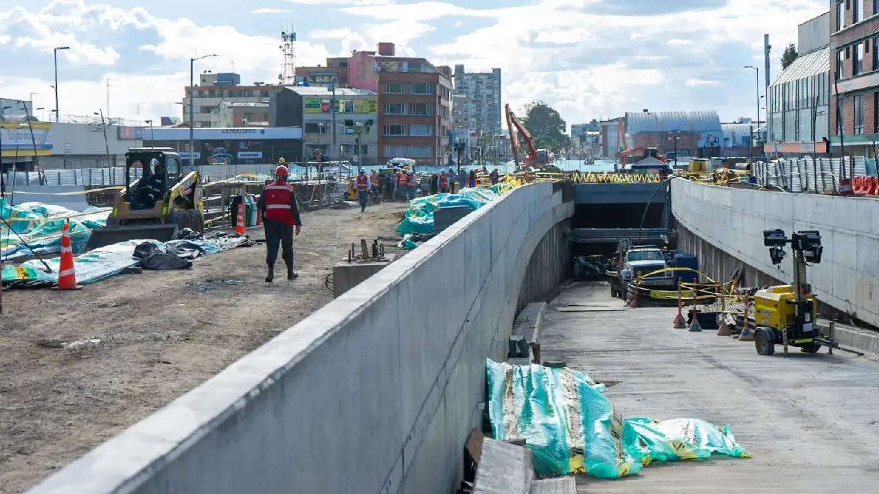 Obra del intercambiador de la calle 72 se extiende hasta octubre con costos adicionales