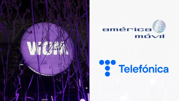 América Móvil y Telefónica explorarán una compra conjunta de activos de WOM