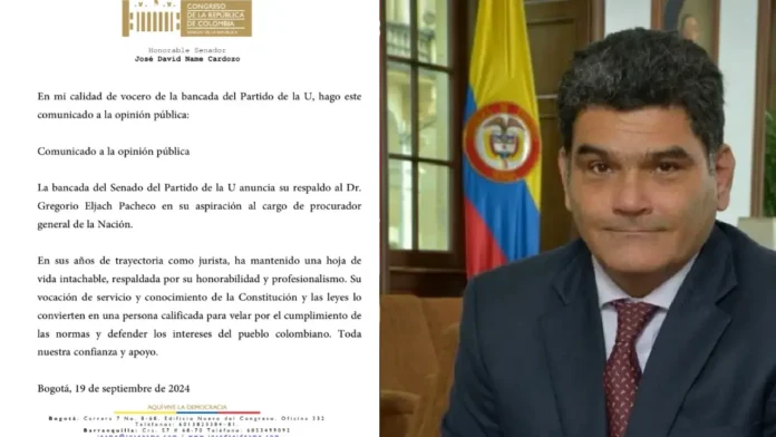 La noticia fue confirmada por José David Name, vocero oficial de la colectividad. Y de inmediato, estímulo a los colombianos a pensar en el estratégico movimiento que pone en jaque a muchos integrantes del escenario político del país.