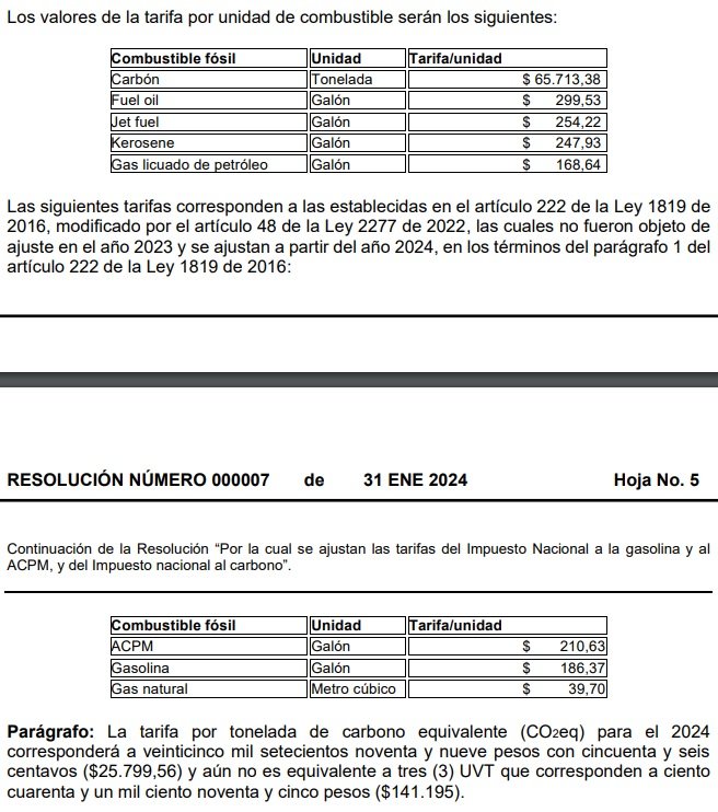 Reforma Tributaria: aumentos en impuesto al carbono impactarán el precio de la gasolina y ACPM