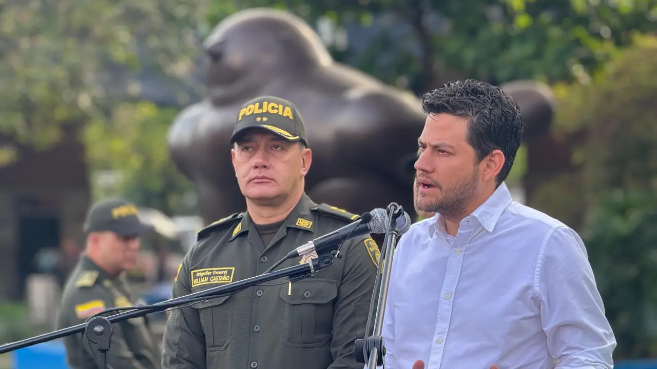 Secretario de Seguridad y Convivencia de Medellín, Manuel Villa Mejía.