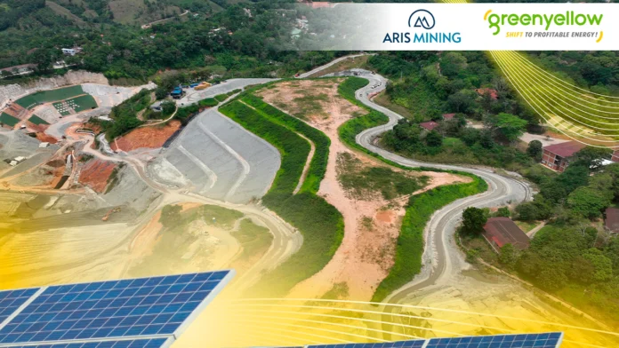 En Segovia, Antioquia será construido el primer parque solar de autoconsumo. Serán 2MWp instalados gracias a la alianza entre GreenYellow y Aris Mining. Esta acción aporta a la transición energética y descarbonización de la industria minera.