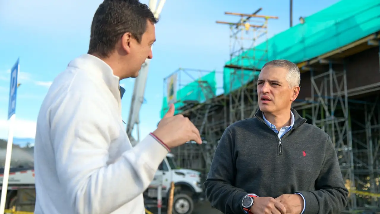 Avances en el intercambio vial del Aeropuerto José María Córdova