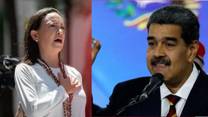 Maduro afirma que Maria Corina Machado estaría en España