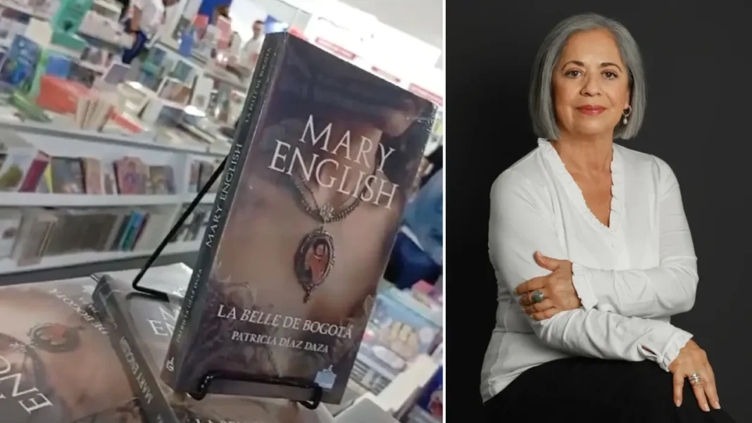Patricia Díaz Daza presenta su novela Mary English La Belle de Bogotá