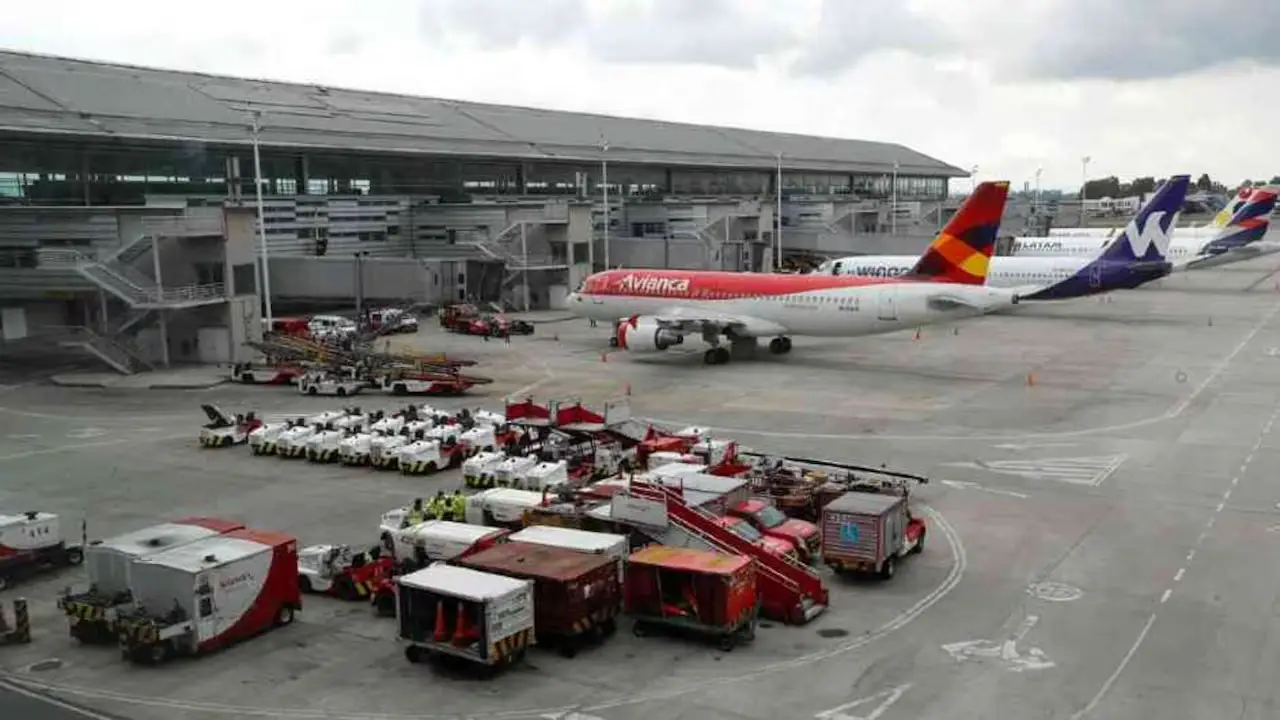 Crecimiento del 15,9% en el transporte aéreo de Colombia: 46,5 millones de pasajeros movilizados en 2024