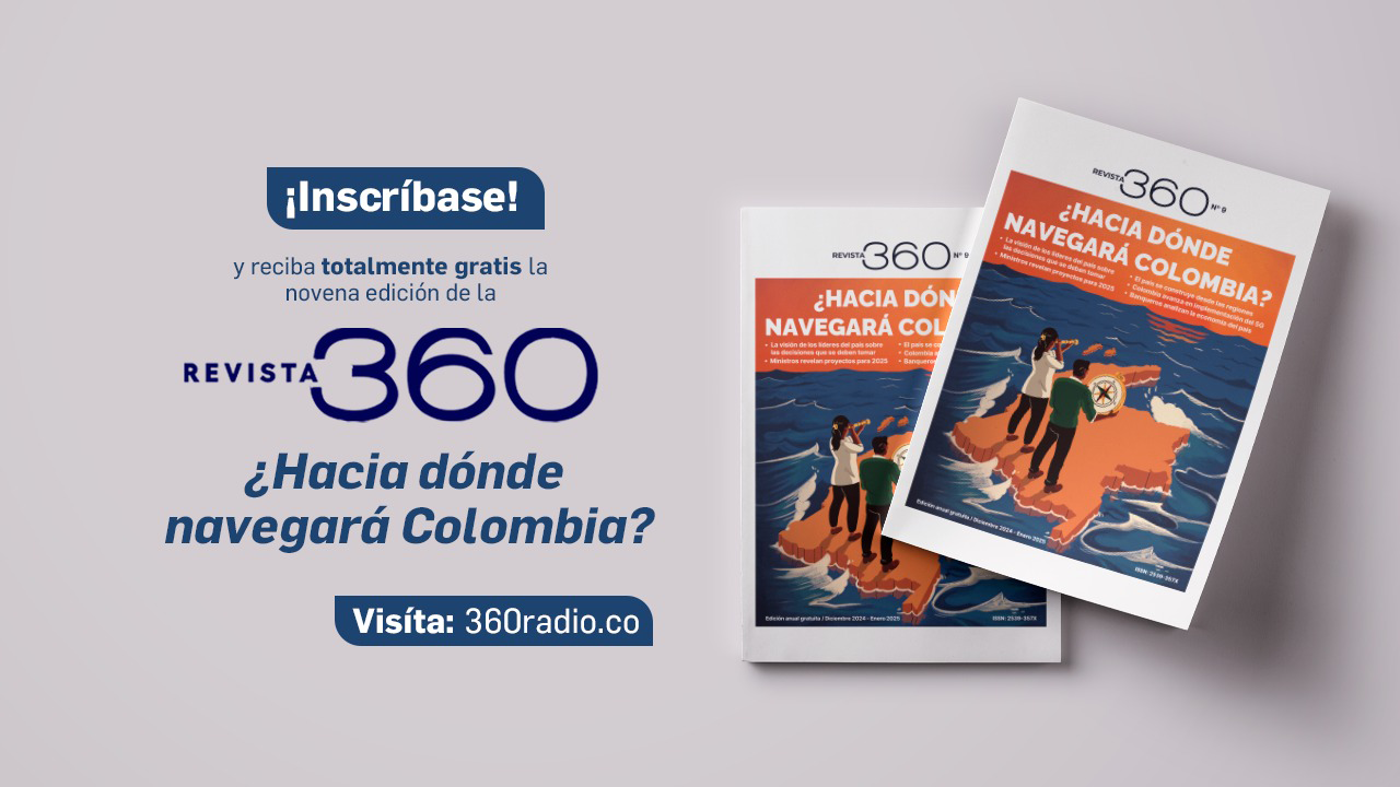 La Revista 360 presenta su novena edición este diciembre, destacando logros y perspectivas 2025 en sectores clave de Colombia. Suscríbete y obtén gratis esta publicación exclusiva.