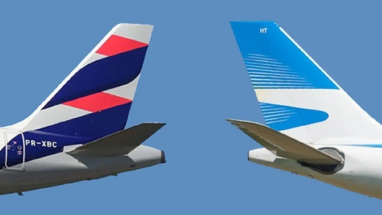 Grupo LATAM y Aerolíneas Argentinas amplían su conectividad en Sudamérica con nuevos acuerdos de código compartidoLATAM y Aerolíneas Argentinas firman acuerdos de código compartido para mejorar la conectividad regional Más de 140 destinos conectados: LATAM y Aerolíneas Argentinas amplían su red de vuelo 