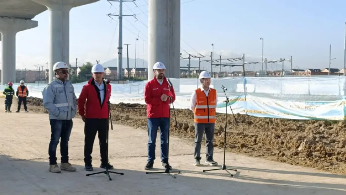 Avances en la construcción del Metro de Bogotá: un hito en la línea 1 con el primer kilómetro de viaducto