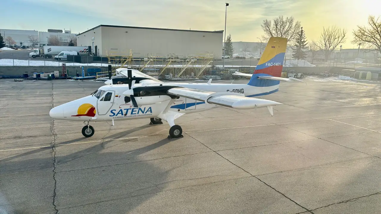 Satena refuerza la conectividad aérea en Colombia con la incorporación de un segundo avión Twin Otter