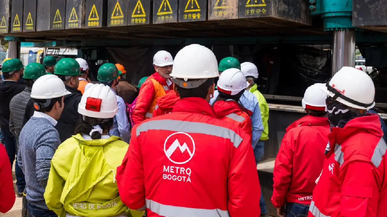 Empresas colombianas enfrentan impagos en la construcción del metro de Bogotá