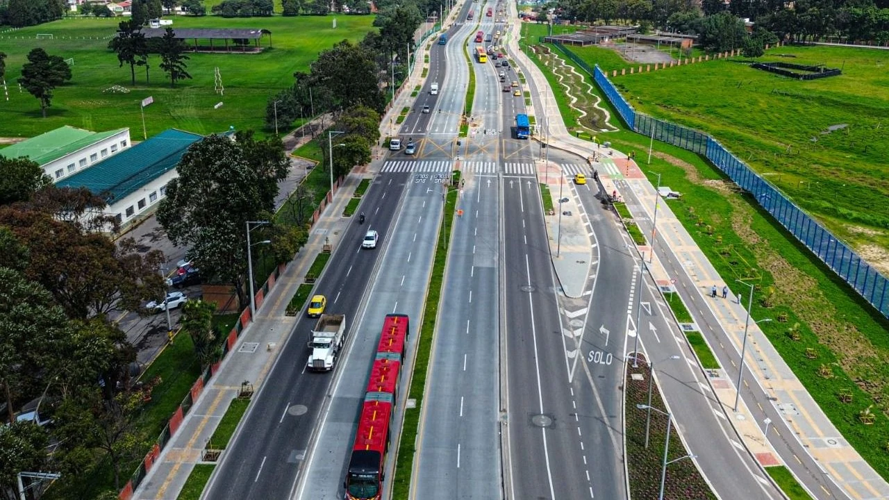 En fotos: así quedó la nueva avenida Caracas Sur en Bogotá