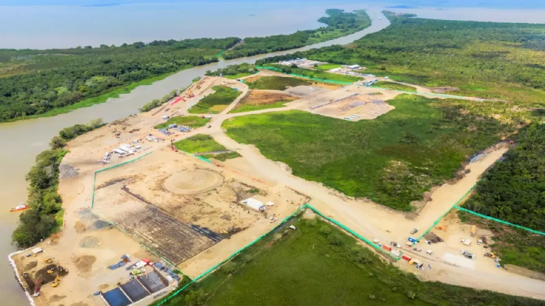 Puerto Antioquia: un salto hacia la modernización con la llegada de grúas STS