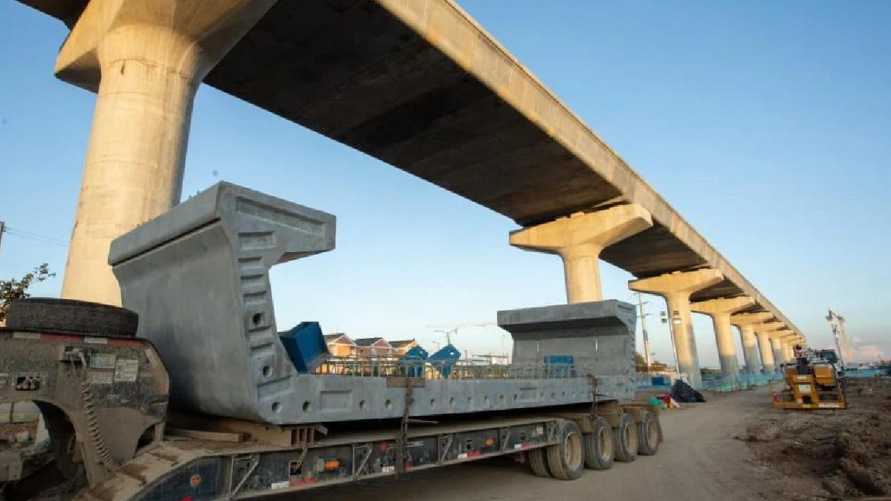 Avance clave en el Metro de Bogotá: se instalan casi 2 kilómetros de viaducto