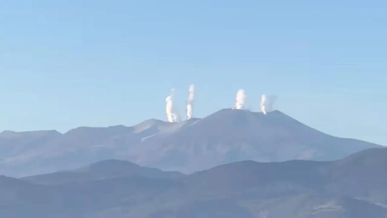 Volcán Puracé en Cauca