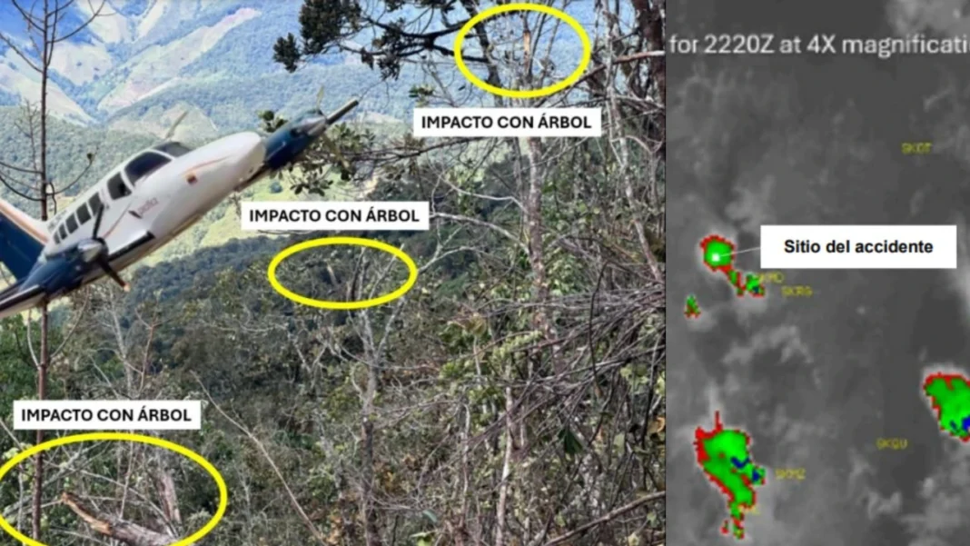 Revelan investigación preliminar de accidente aéreo en Antioquia