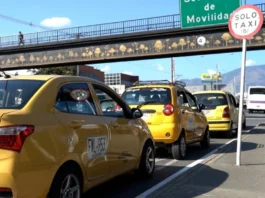 Estas son las nuevas tarifas de taxi en Medellin para 2025