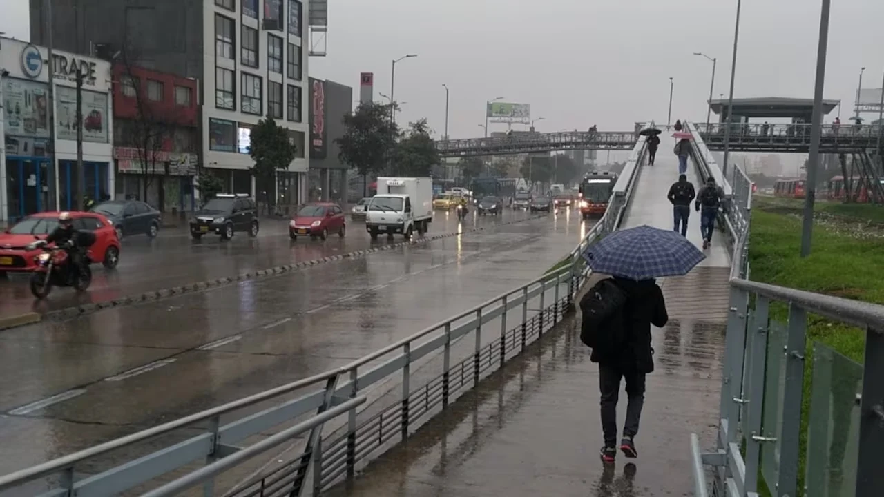 ¿Hasta cuándo irán las lluvias en Bogotá? Esto dice el IDEAM