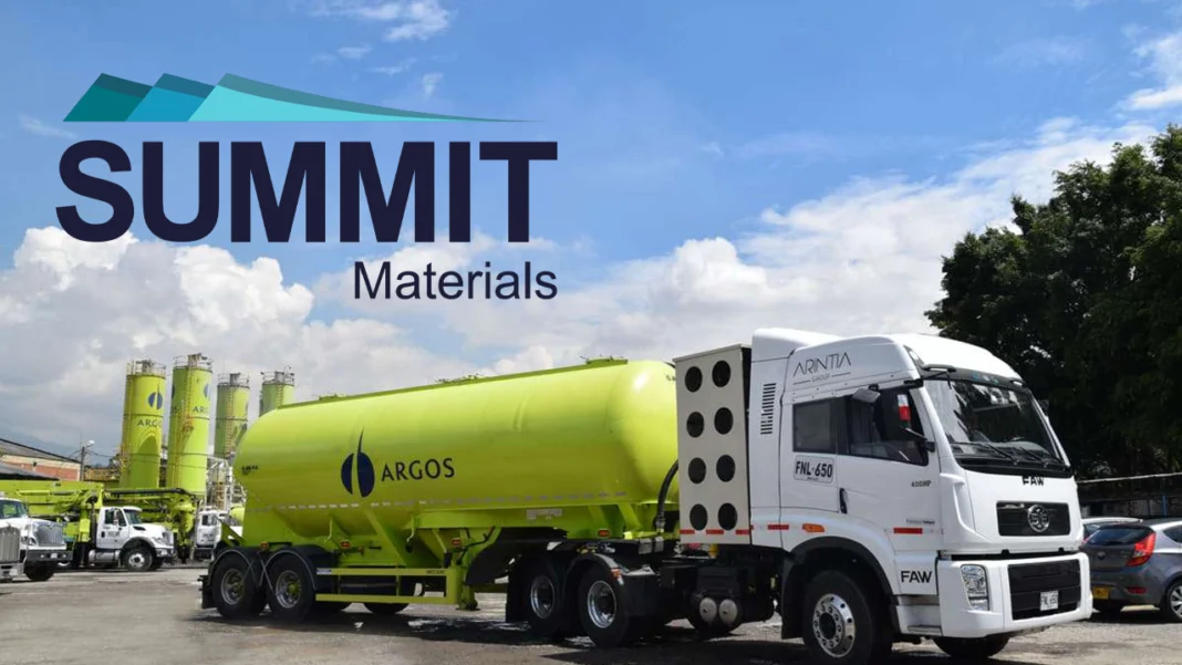 Cementos Argos fortalece su expansión con la venta de su participación en Summit Materials por USD 2.875 millones, consolidando su crecimiento en el mercado estadounidense y optimizando su estrategia financiera.