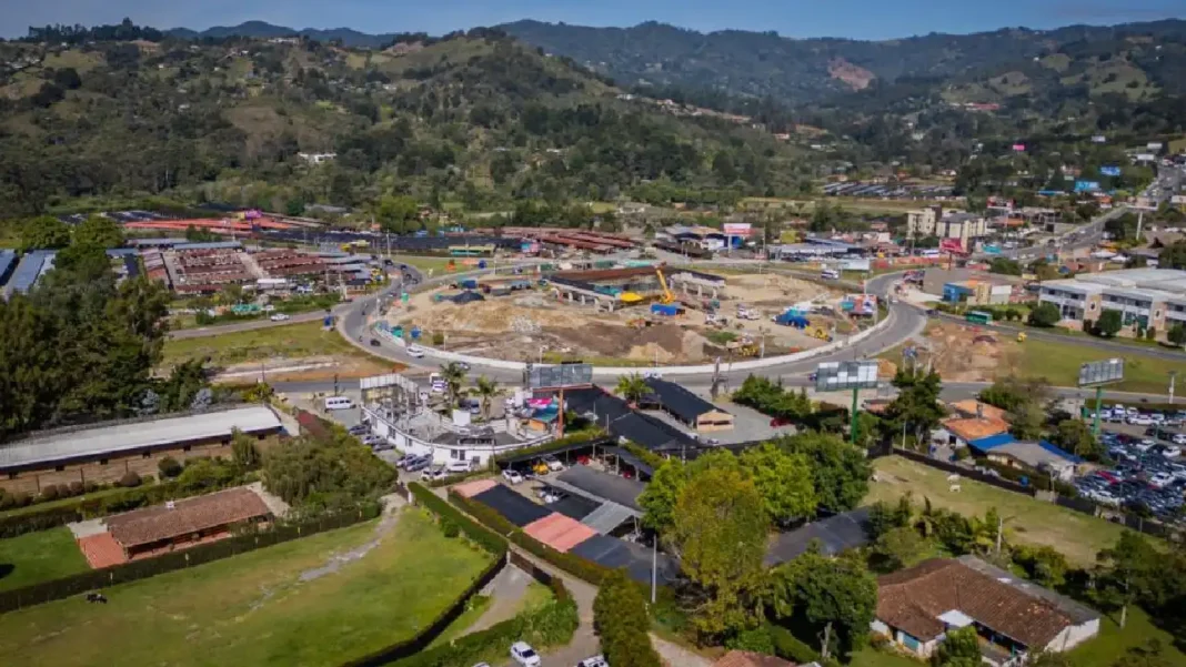 Cierre en glorieta del Aeropuerto José María Córdova: inicia nueva fase del Intercambio Vial