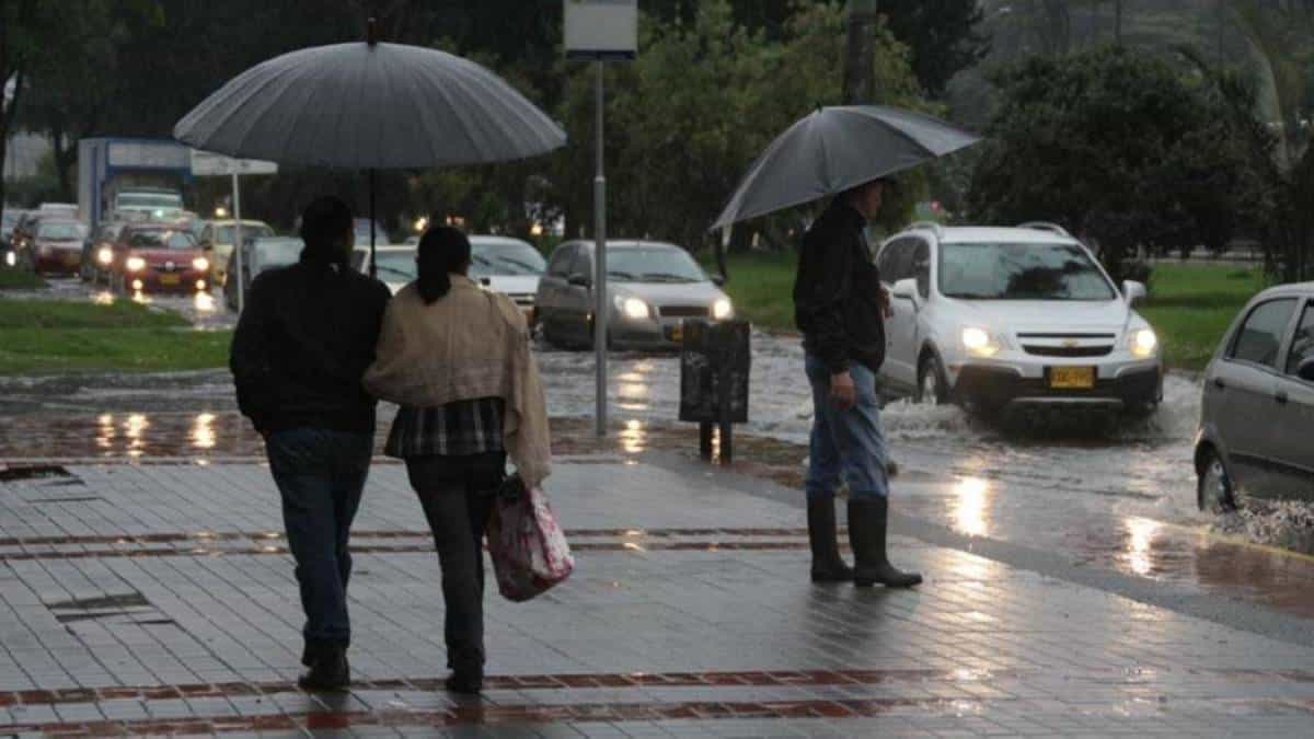 ¿Hasta cuándo irán las lluvias en Bogotá? Esto dice el IDEAM