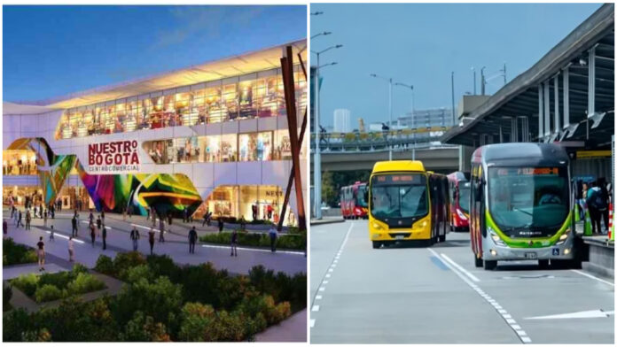 Centro Comercial Nuestro Bogotá y Transmilenio llegan a acuerdo para cambiar nombre a importante Portal del Sistema