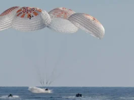 El regreso de los astronautas tras meses en el espacio