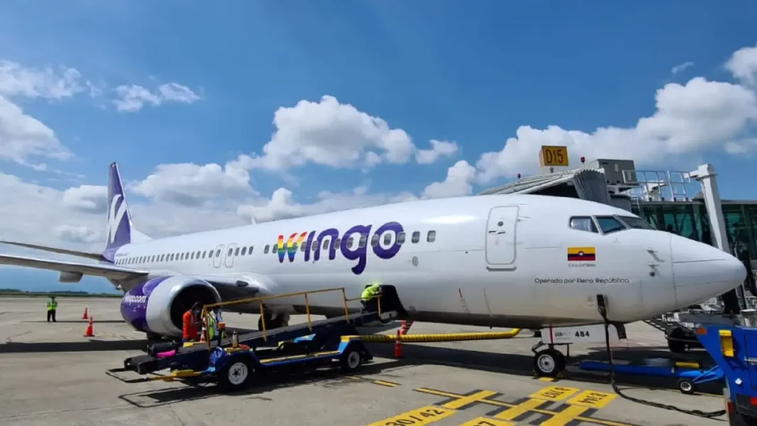 Wingo refuerza su operación para semana santa 2025 con 550 vuelos