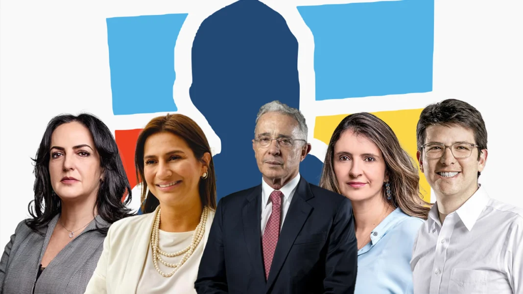 El Centro Democrático enfrenta una crisis interna por la elección de su candidato presidencial y la conformación de listas al Congreso, lo que pone en riesgo la unidad del partido de cara a las elecciones de 2026.