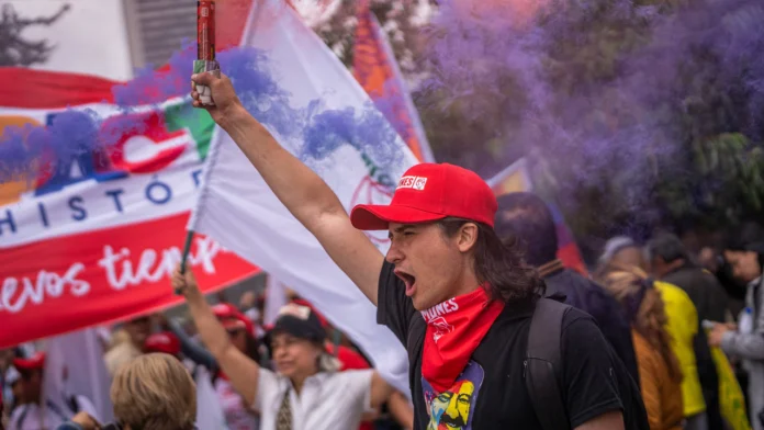 Marchas en Bogotá