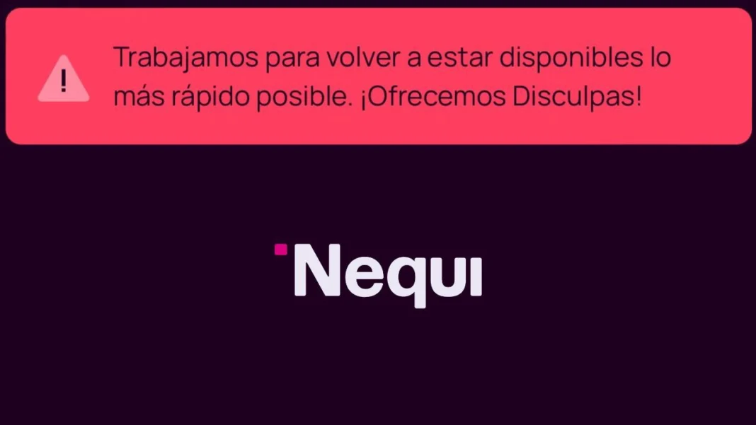 Nequi ha dejado este 3 de abril, sin servicio a miles de usuarios en Colombia, afectando transferencias, pagos y retiros. La plataforma trabaja en una solución, pero aún no hay tiempo estimado de restablecimiento.