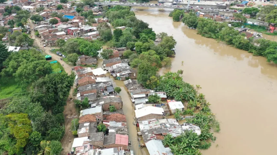 Cali declara alerta naranja por desbordamiento del río Cauca: estas son las zonas vulnerables