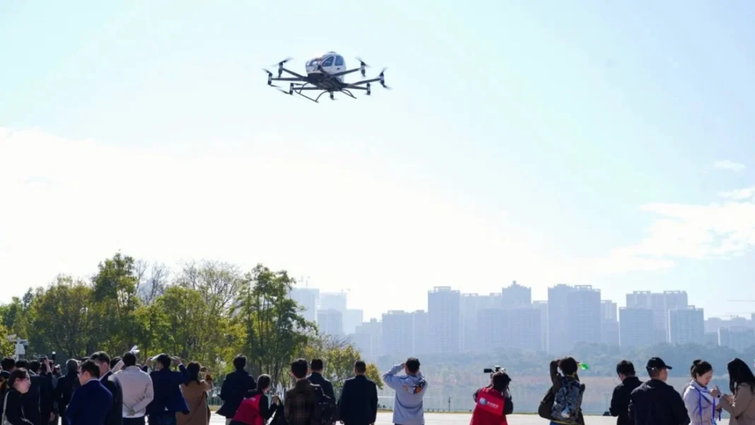 China se montó en taxis voladores: así son los Air Taxis que ya funcionan en Asia