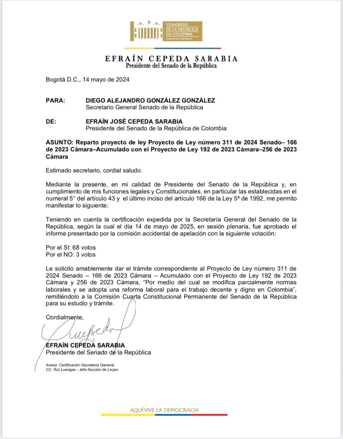 Senado reabre el debate de la reforma laboral: ¿alcanzará el tiempo para aprobarla?