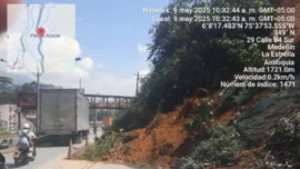 Alerta en Variante a Caldas: desprendimiento podría ocasionar cierre en Pacífico 1