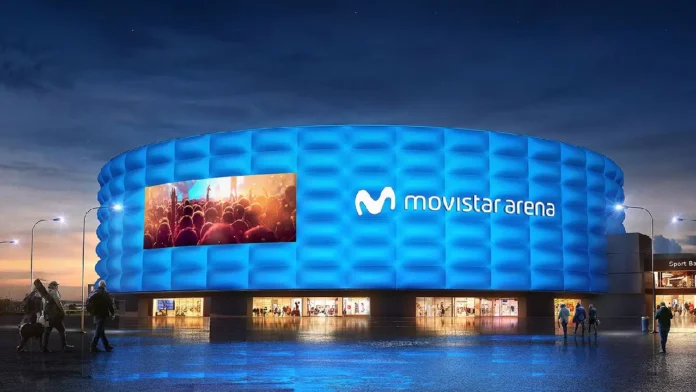 ¿Cuántas personas entran en el Movistar Arena?