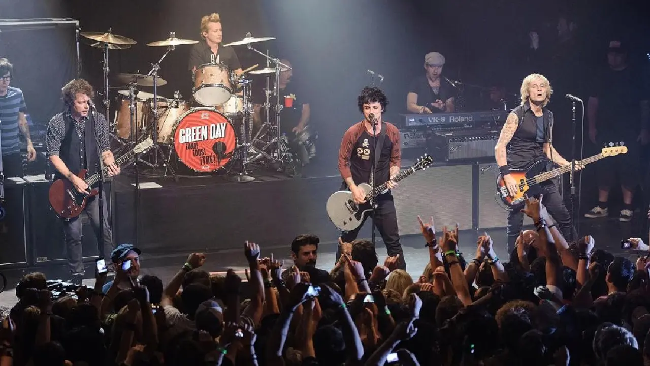 Detalles del concierto de Green Day en Bogotá