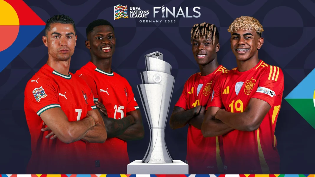 La final de la Nations League 2025 enfrentará a España y Portugal el 8 de junio en Múnich, con un título continental y un premio de 10,5 millones de euros en juego.