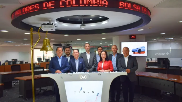 Tesla aterriza en la Bolsa de Valores de Colombia: nueva opción de inversión tecnológica