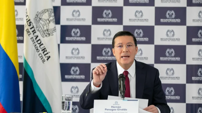 Consulta popular el 7 de agosto no es posible, advierte Registrador Hernán Penagos Consulta popular el 7 de agosto no es posible, advierte Registrador Hernán Penagos