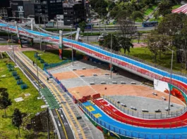 Puente bicipeatonal Engativá en Bogotá: obra entregada tras 15 años y una orden judicial
