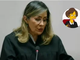 La jueza que condeno a Bart Simpson, estuvo presente en el juicio contra Álvaro Uribe, quien también fue hallado responsable en dos de los tres delitos que se le imputaban en su contra.