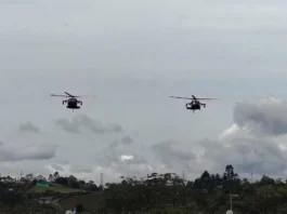 En video: El Grupo Arpía mostro su capacidad en la F-AIR 2025