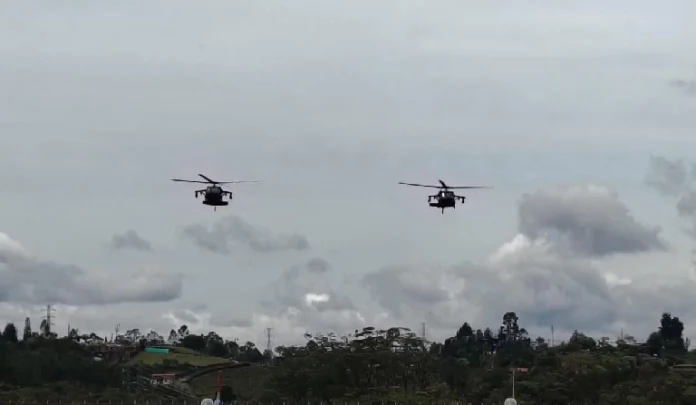En video: El Grupo Arpía mostro su capacidad en la F-AIR 2025