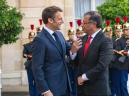 Duras críticas de Petro al norte global desatan respuesta de Macron en conferencia internacional